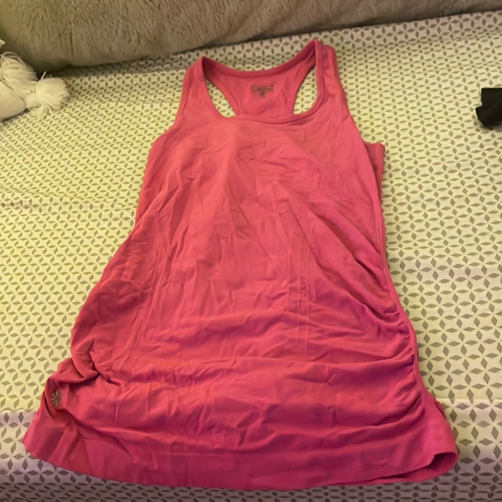 Pink athleta workout tank